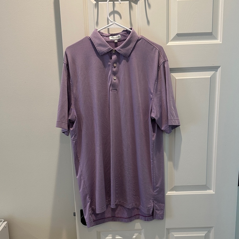 Peter Millar Lavender Polo Shirt for Men